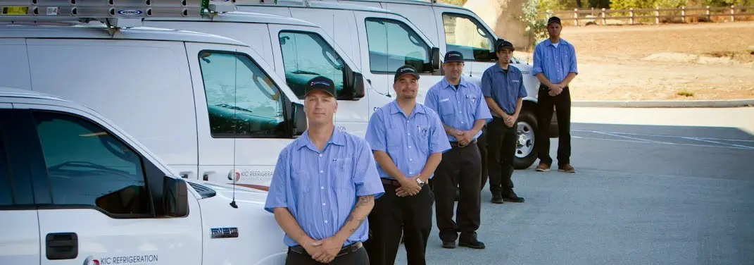 KIC Refrigeration crew ready for Mini Split Repair jobs across East Rancho Dominguez